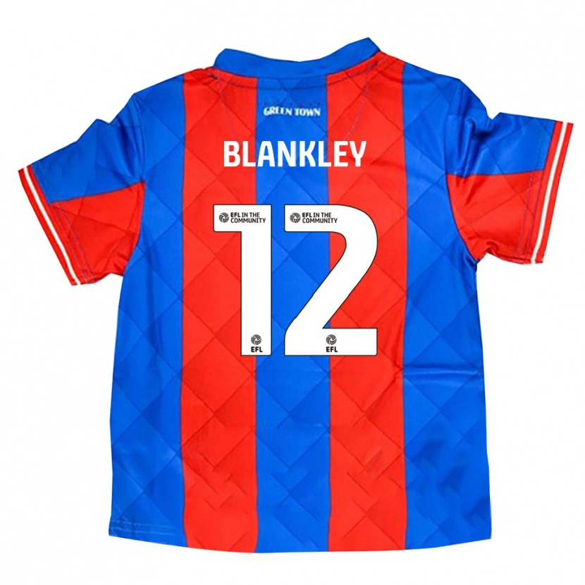 Danxen Damen Jaxon Blankley #12 Blau Rot Weiß Auswärtstrikot Trikot 2025/26 T-Shirt Österreich