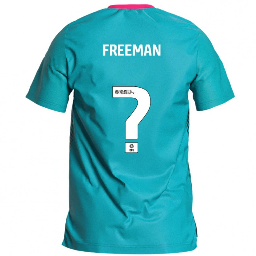 Danxen Damen Tallulah Freeman #0 Himmelblau Pink Auswärtstrikot Trikot 2025/26 T-Shirt Österreich