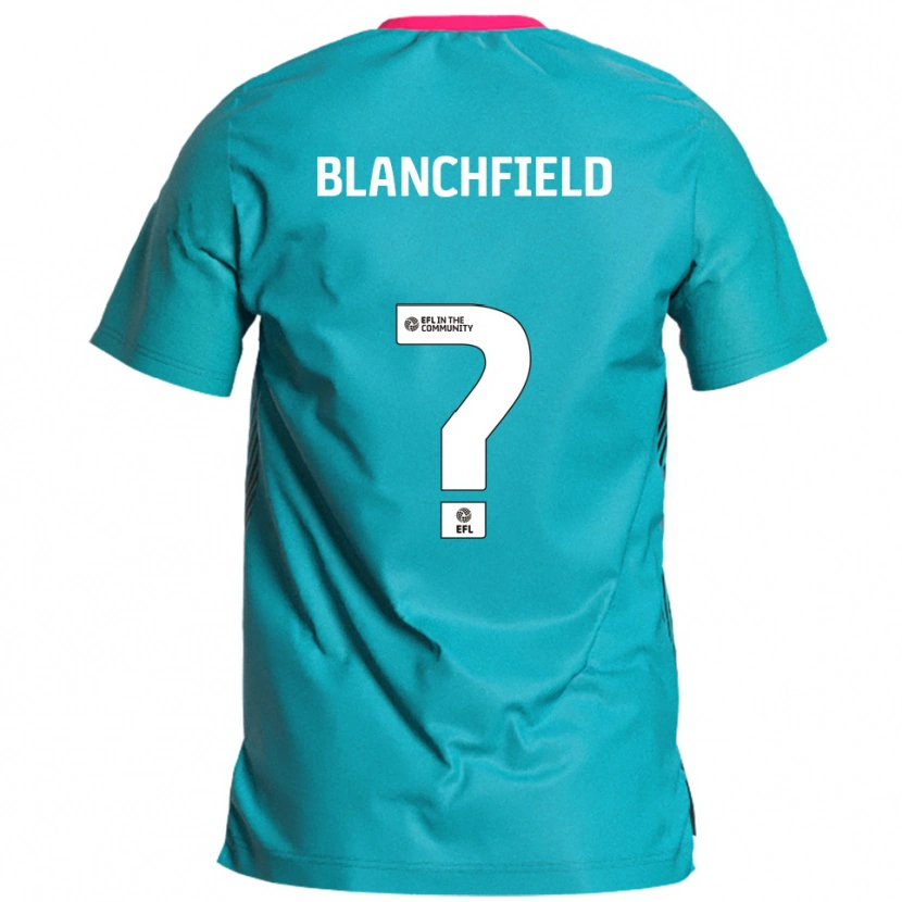 Danxen Damen Olivia Blanchfield #0 Himmelblau Pink Auswärtstrikot Trikot 2025/26 T-Shirt Österreich