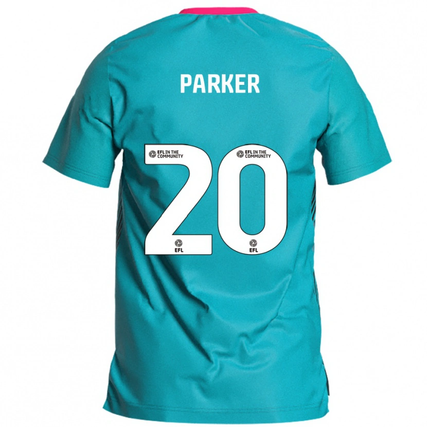 Danxen Damen Charley Parker #20 Himmelblau Pink Auswärtstrikot Trikot 2025/26 T-Shirt Österreich