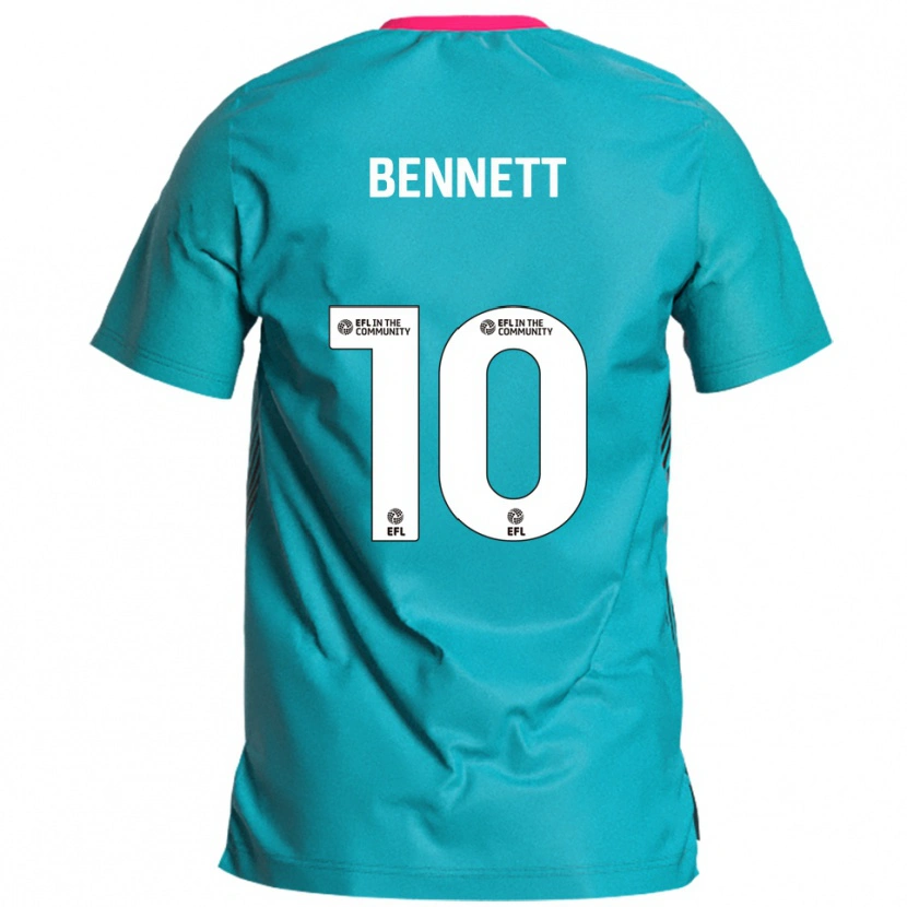 Danxen Damen Mason Bennett #10 Himmelblau Pink Auswärtstrikot Trikot 2025/26 T-Shirt Österreich