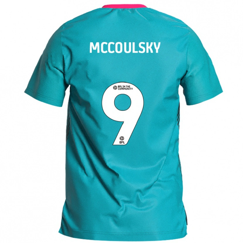 Danxen Damen Shawn Mccoulsky #9 Himmelblau Pink Auswärtstrikot Trikot 2025/26 T-Shirt Österreich