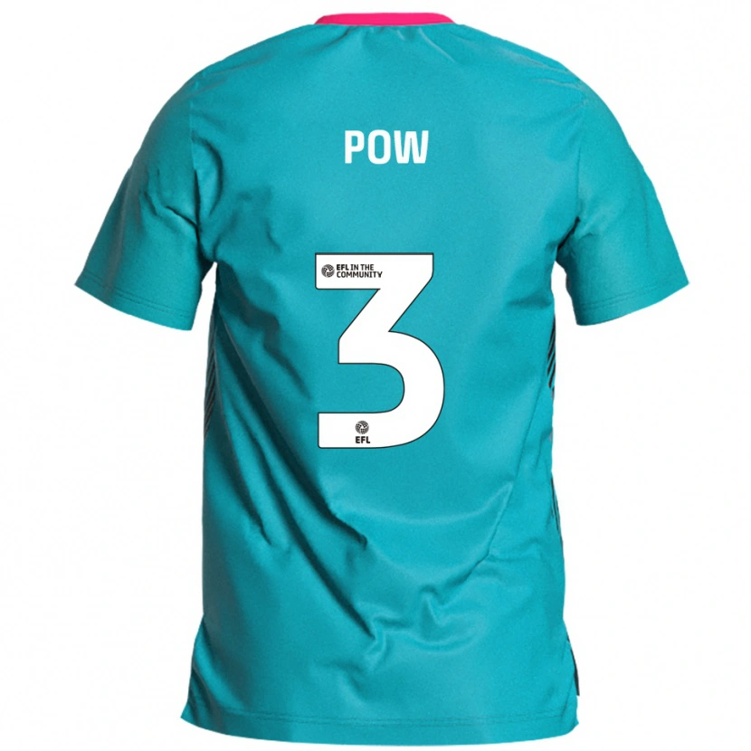 Danxen Damen Adam Pow #3 Himmelblau Pink Auswärtstrikot Trikot 2025/26 T-Shirt Österreich