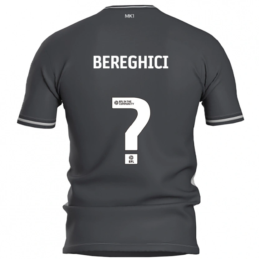 Danxen Damen Artiom Bereghici #0 Grau Silber Auswärtstrikot Trikot 2025/26 T-Shirt Österreich