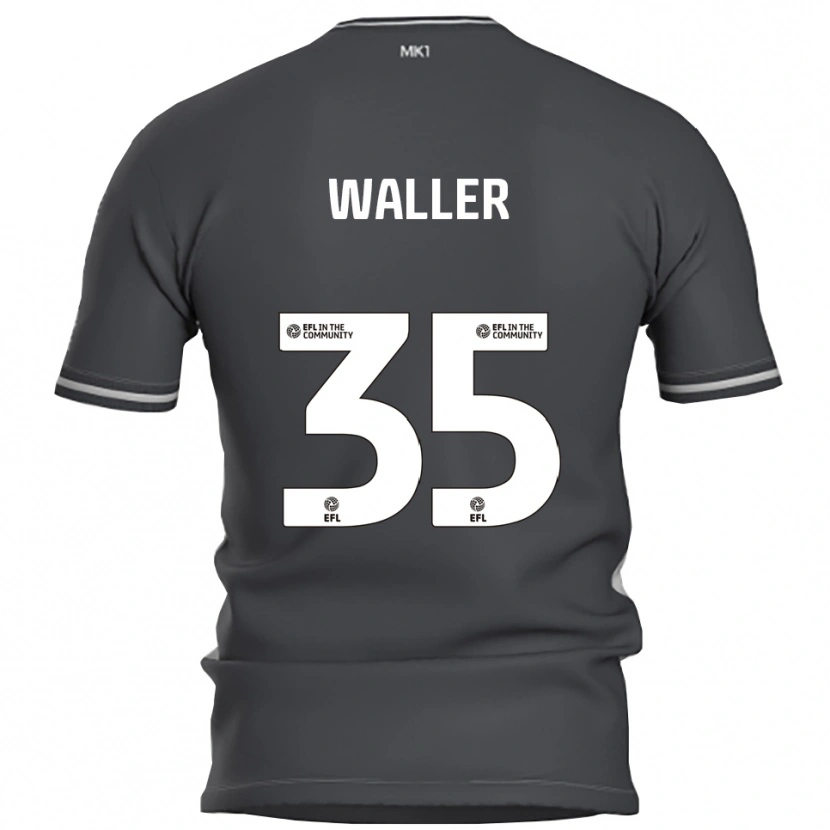 Danxen Damen Charlie Waller #35 Grau Silber Auswärtstrikot Trikot 2025/26 T-Shirt Österreich
