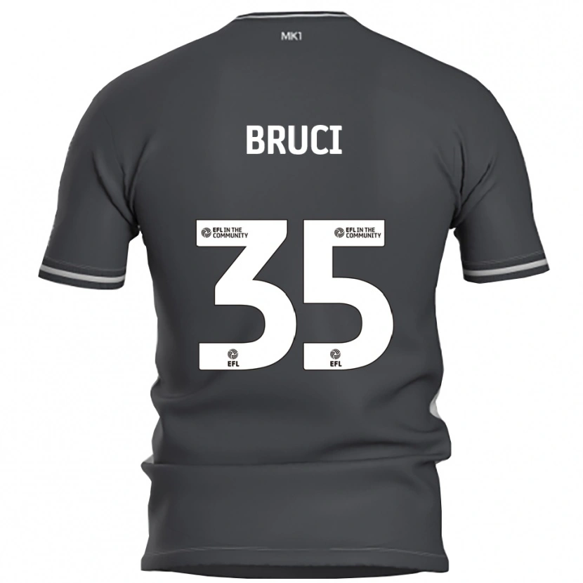 Danxen Damen Izabella Bruci #35 Grau Silber Auswärtstrikot Trikot 2025/26 T-Shirt Österreich