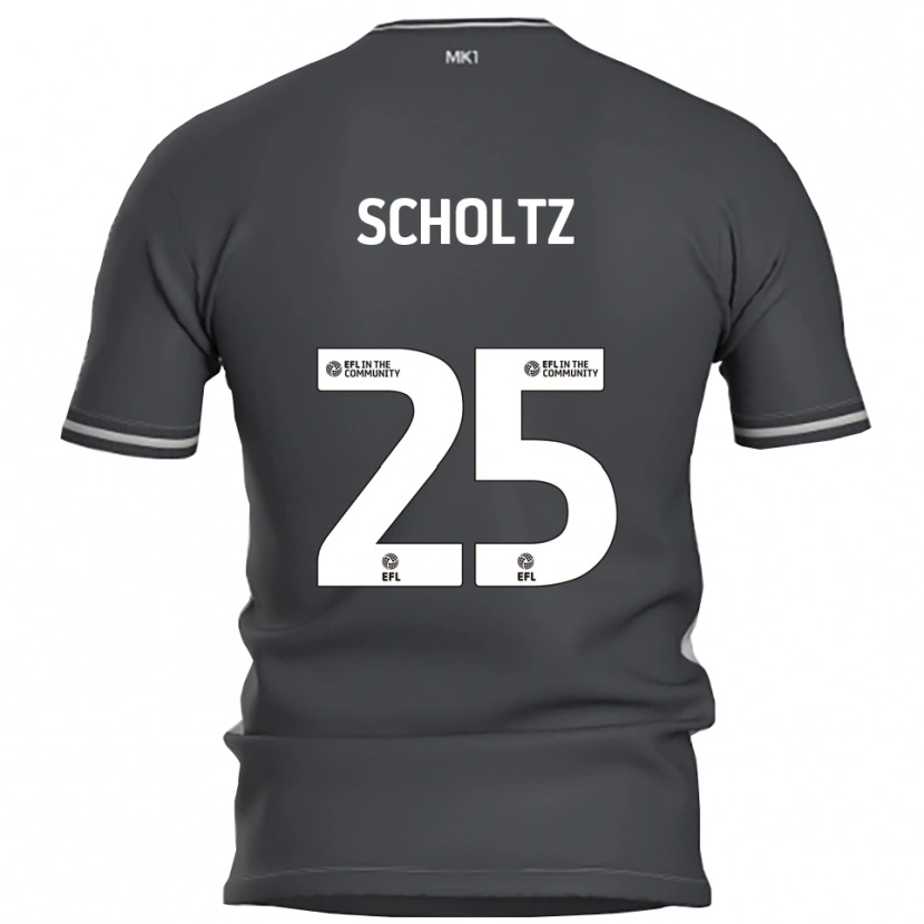 Danxen Damen Phoenix Scholtz #25 Grau Silber Auswärtstrikot Trikot 2025/26 T-Shirt Österreich