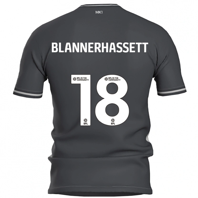 Danxen Damen Tommy Blannerhassett #18 Grau Silber Auswärtstrikot Trikot 2025/26 T-Shirt Österreich