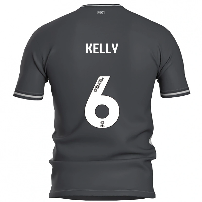 Danxen Damen Liam Kelly #6 Grau Silber Auswärtstrikot Trikot 2025/26 T-Shirt Österreich