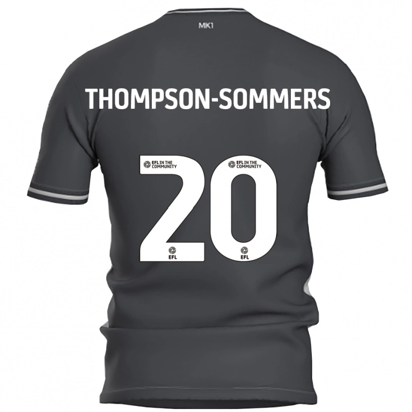 Danxen Damen Kane Thompson-Sommers #20 Grau Silber Auswärtstrikot Trikot 2025/26 T-Shirt Österreich