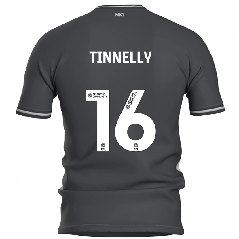 Danxen Damen Becky Tinnelly #16 Grau Silber Auswärtstrikot Trikot 2025/26 T-Shirt Österreich
