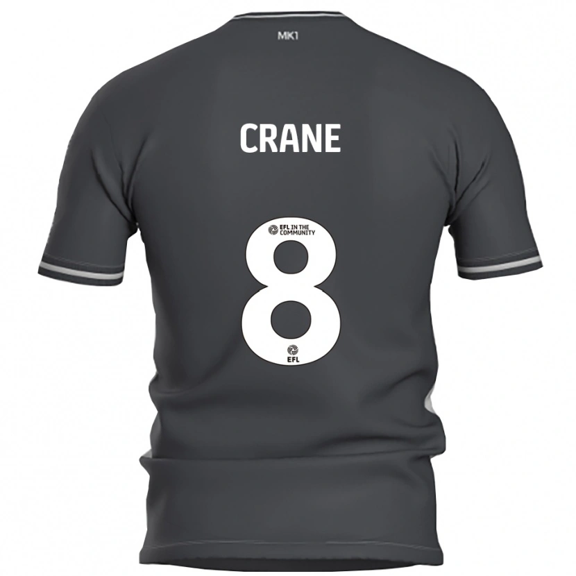 Danxen Damen Max Crane #8 Grau Silber Auswärtstrikot Trikot 2025/26 T-Shirt Österreich