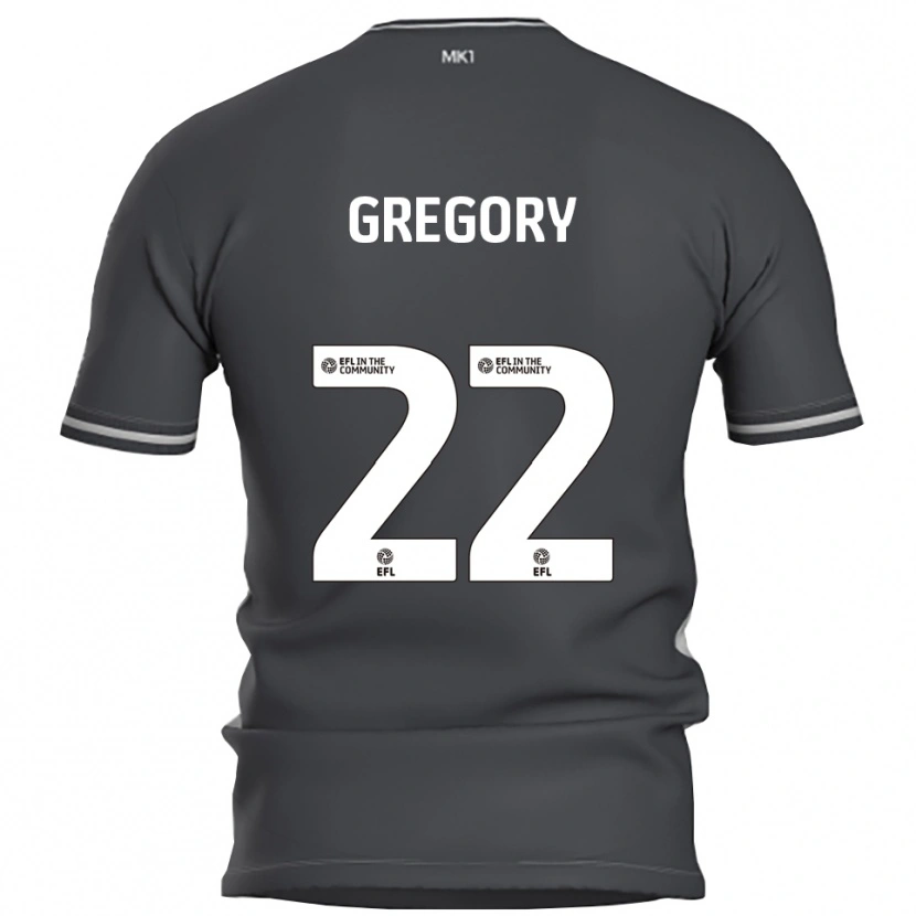 Danxen Damen Mia Gregory #22 Grau Silber Auswärtstrikot Trikot 2025/26 T-Shirt Österreich