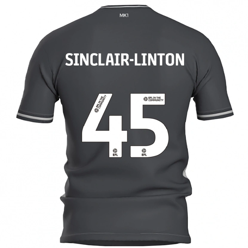 Danxen Damen Kobe Sinclair-Linton #45 Grau Silber Auswärtstrikot Trikot 2025/26 T-Shirt Österreich