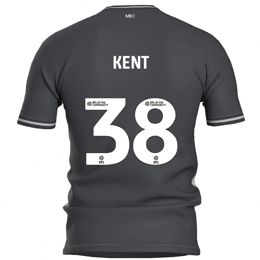 Danxen Damen Isabelle Kent #38 Grau Silber Auswärtstrikot Trikot 2025/26 T-Shirt Österreich