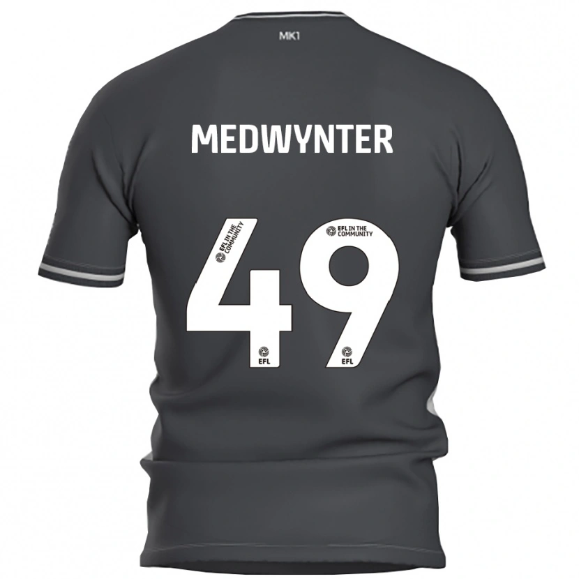 Danxen Damen Chase Medwynter #49 Grau Silber Auswärtstrikot Trikot 2025/26 T-Shirt Österreich