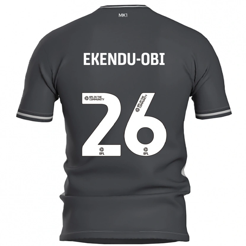 Danxen Damen Ugomma Ekendu-Obi #26 Grau Silber Auswärtstrikot Trikot 2025/26 T-Shirt Österreich
