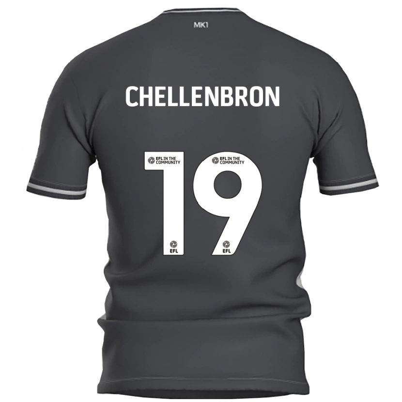 Danxen Damen Katie Chellenbron #19 Grau Silber Auswärtstrikot Trikot 2025/26 T-Shirt Österreich