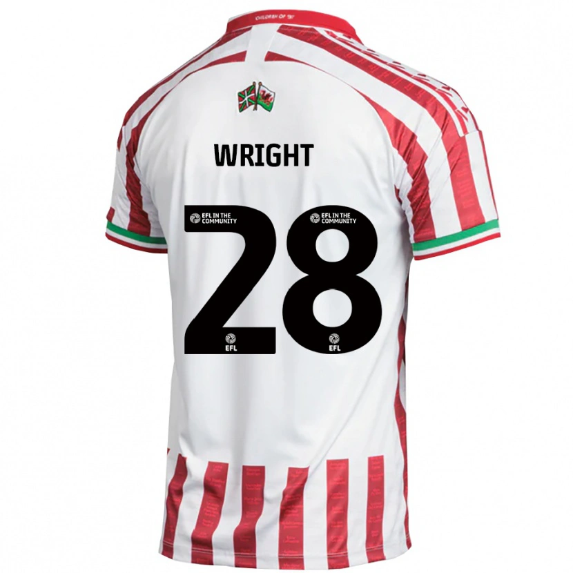 Danxen Damen Jordan Wright #28 Rot Weiß Auswärtstrikot Trikot 2025/26 T-Shirt Österreich