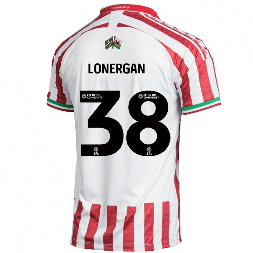 Danxen Damen Riley Lonergan #38 Rot Weiß Auswärtstrikot Trikot 2025/26 T-Shirt Österreich