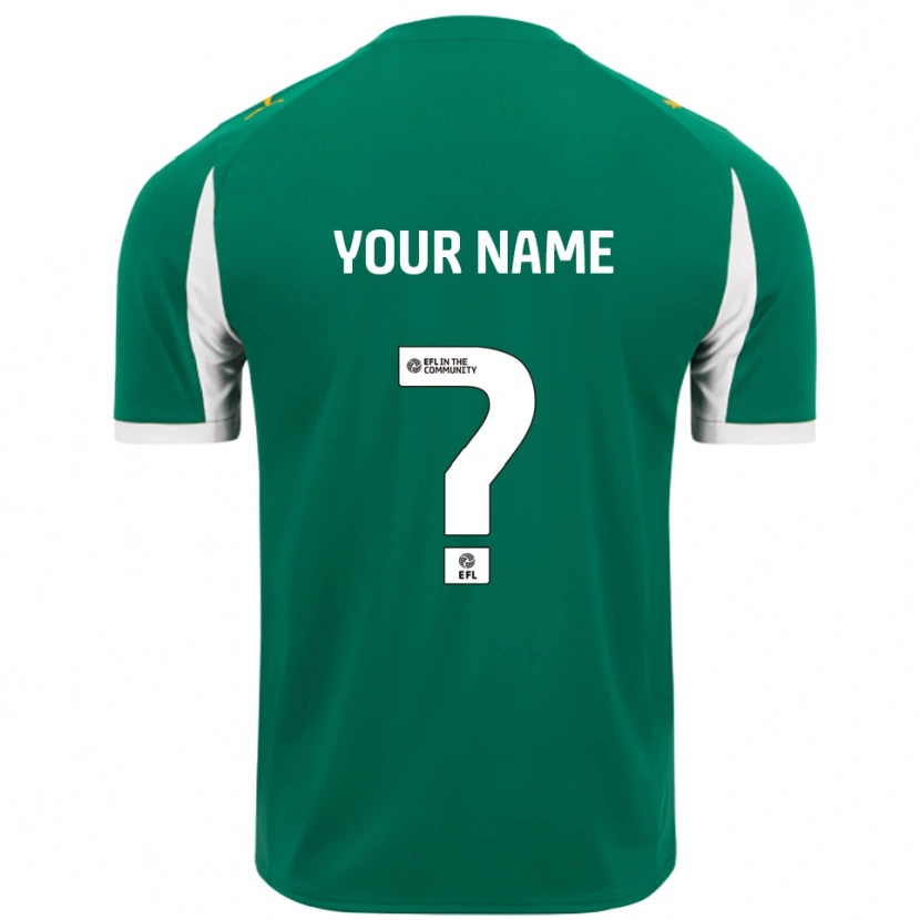 Danxen Damen Ihren Namen #0 Grün Weiß Auswärtstrikot Trikot 2025/26 T-Shirt Österreich