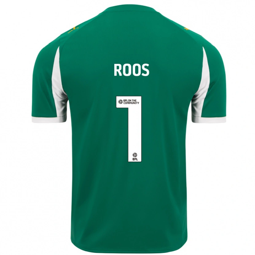 Danxen Damen Kelle Roos #1 Grün Weiß Auswärtstrikot Trikot 2025/26 T-Shirt Österreich