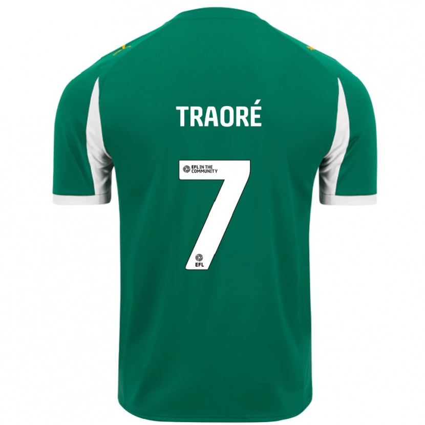 Danxen Damen Maï Traoré #7 Grün Weiß Auswärtstrikot Trikot 2025/26 T-Shirt Österreich