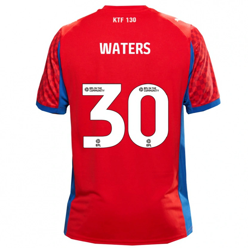 Danxen Damen Billy Waters #30 Rot Blau Auswärtstrikot Trikot 2025/26 T-Shirt Österreich