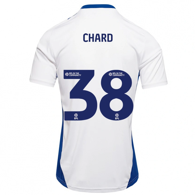 Danxen Damen Harry Chard #38 Weiß Blau Auswärtstrikot Trikot 2025/26 T-Shirt Österreich
