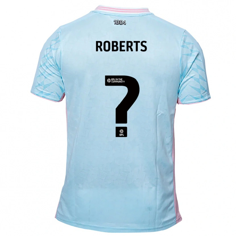 Danxen Damen Liz Roberts #0 Himmelblau Pink Auswärtstrikot Trikot 2025/26 T-Shirt Österreich