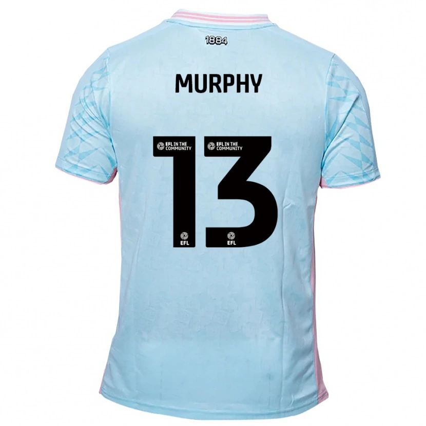 Danxen Damen Joe Murphy #13 Himmelblau Pink Auswärtstrikot Trikot 2025/26 T-Shirt Österreich