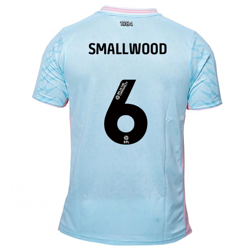 Danxen Damen Richard Smallwood #6 Himmelblau Pink Auswärtstrikot Trikot 2025/26 T-Shirt Österreich