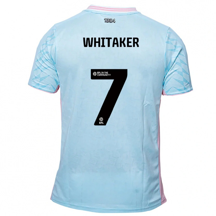 Danxen Damen Charlie Whitaker #7 Himmelblau Pink Auswärtstrikot Trikot 2025/26 T-Shirt Österreich