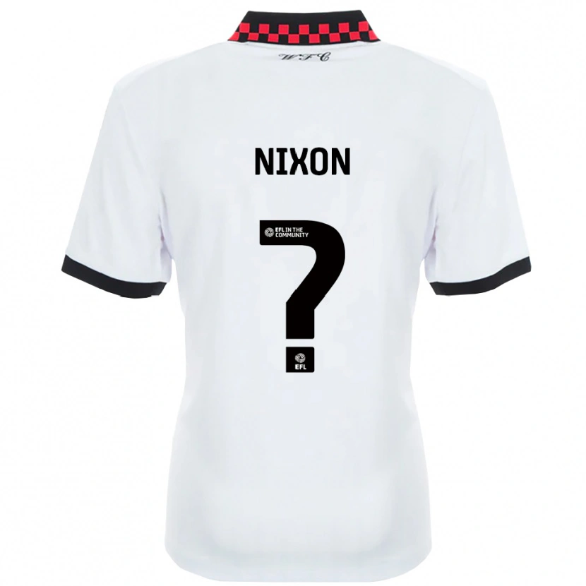 Danxen Damen Freya Nixon #0 Weiß Schwarz Auswärtstrikot Trikot 2025/26 T-Shirt Österreich