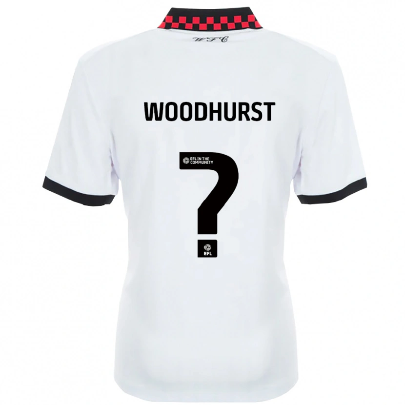 Danxen Damen Gurj Woodhurst #0 Weiß Schwarz Auswärtstrikot Trikot 2025/26 T-Shirt Österreich