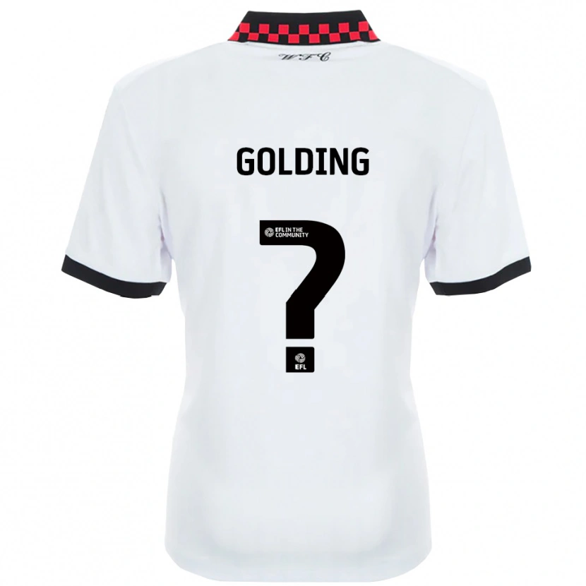Danxen Damen Emily Golding #0 Weiß Schwarz Auswärtstrikot Trikot 2025/26 T-Shirt Österreich