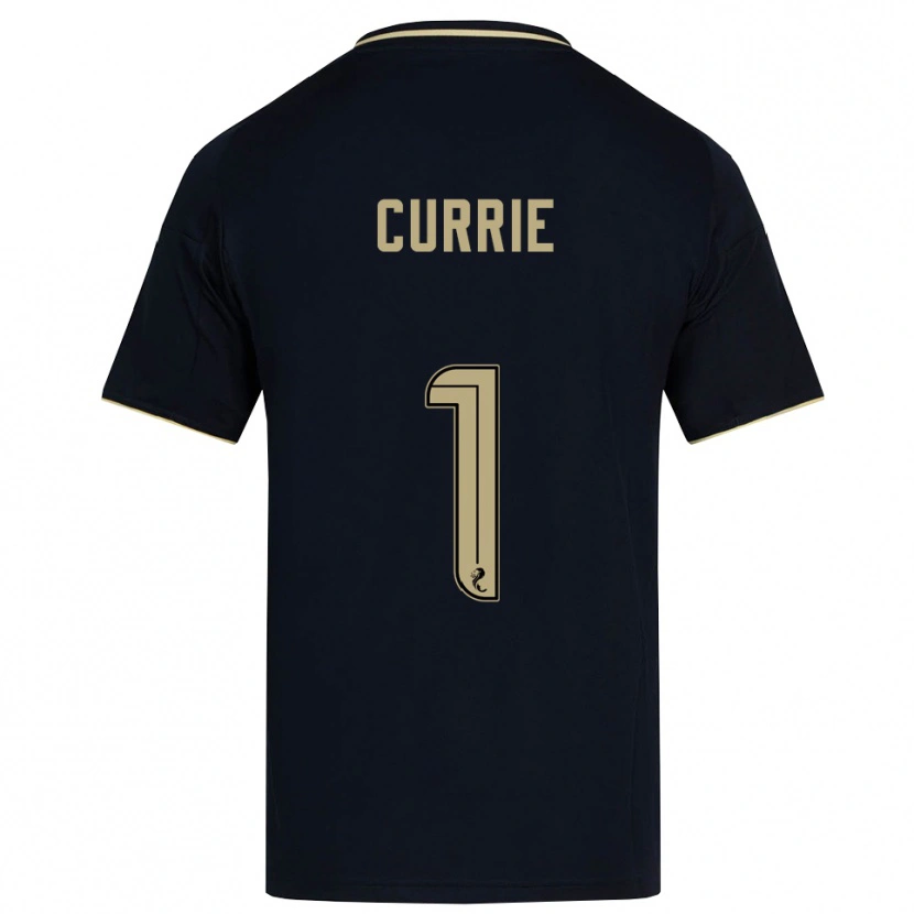 Danxen Damen Jennifer Currie #1 Marine Gold Auswärtstrikot Trikot 2025/26 T-Shirt Österreich