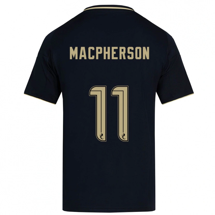 Danxen Damen Keira Macpherson #11 Marine Gold Auswärtstrikot Trikot 2025/26 T-Shirt Österreich