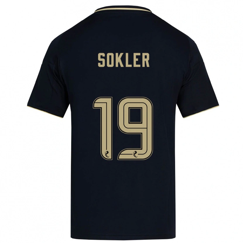 Danxen Damen Ester Sokler #19 Marine Gold Auswärtstrikot Trikot 2025/26 T-Shirt Österreich