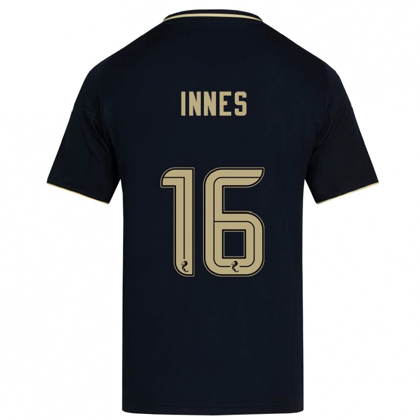 Danxen Damen Hannah Innes #16 Marine Gold Auswärtstrikot Trikot 2025/26 T-Shirt Österreich