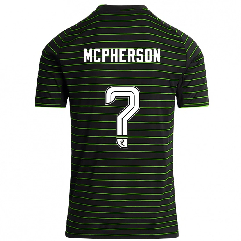 Danxen Damen Ben Mcpherson #0 Schwarz Grün Auswärtstrikot Trikot 2025/26 T-Shirt Österreich