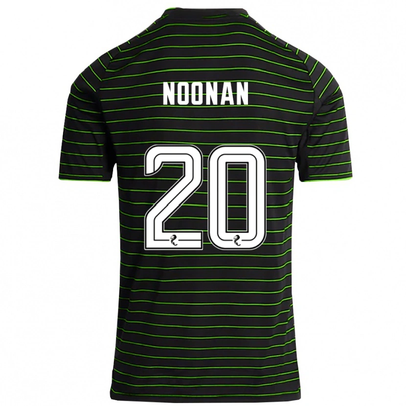 Danxen Damen Saoirse Noonan #20 Schwarz Grün Auswärtstrikot Trikot 2025/26 T-Shirt Österreich