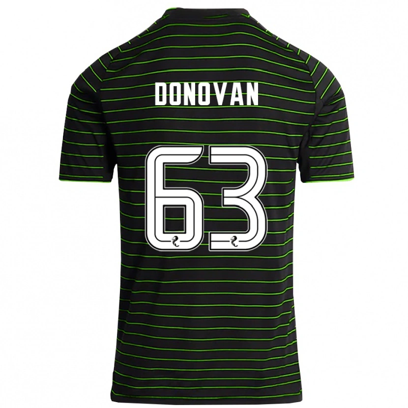 Danxen Damen Colby Donovan #63 Schwarz Grün Auswärtstrikot Trikot 2025/26 T-Shirt Österreich