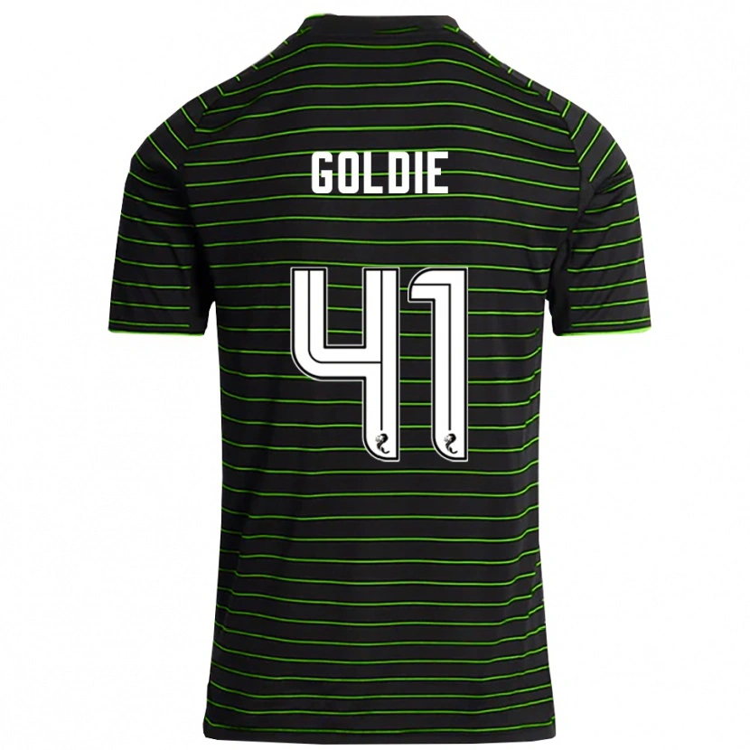 Danxen Damen Clare Goldie #41 Schwarz Grün Auswärtstrikot Trikot 2025/26 T-Shirt Österreich