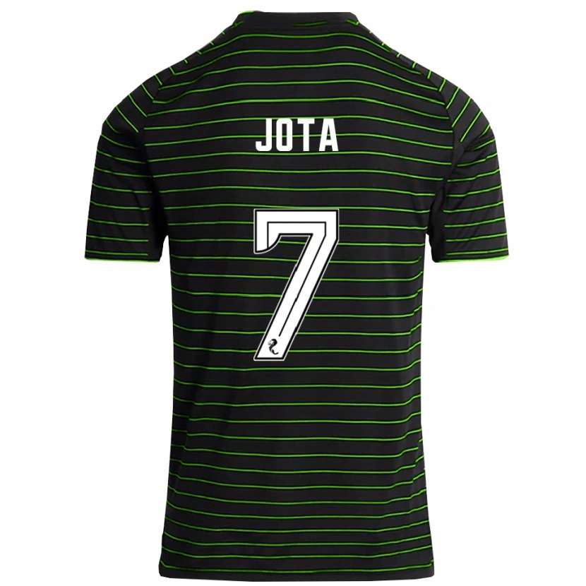 Danxen Damen Jota #7 Schwarz Grün Auswärtstrikot Trikot 2025/26 T-Shirt Österreich