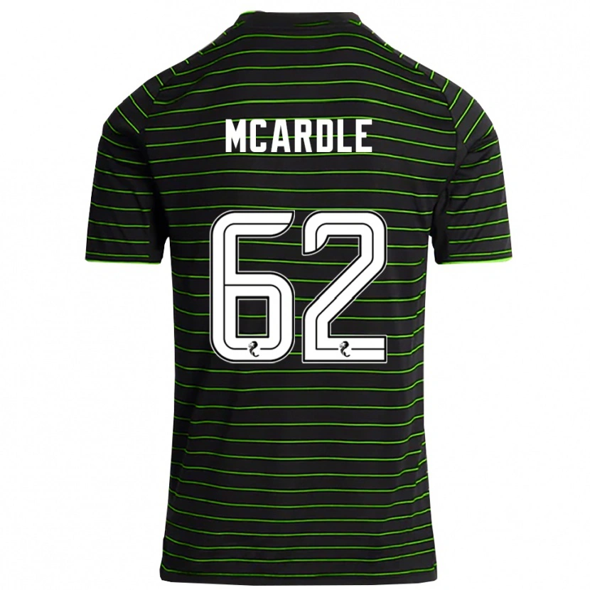 Danxen Damen Sean Mcardle #62 Schwarz Grün Auswärtstrikot Trikot 2025/26 T-Shirt Österreich