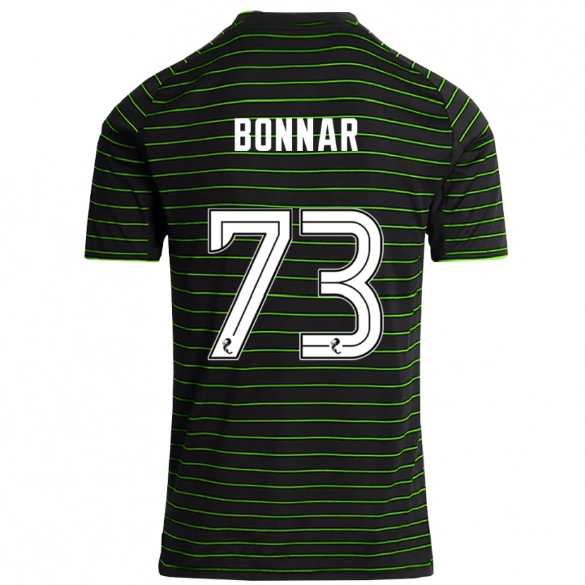 Danxen Damen Jude Bonnar #73 Schwarz Grün Auswärtstrikot Trikot 2025/26 T-Shirt Österreich