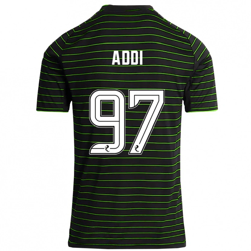 Danxen Damen Imane Addi #97 Schwarz Grün Auswärtstrikot Trikot 2025/26 T-Shirt Österreich