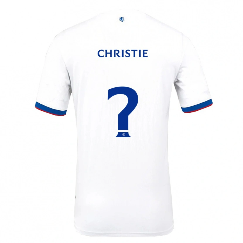 Danxen Damen Cormac Christie #0 Weiß Rot Blau Auswärtstrikot Trikot 2025/26 T-Shirt Österreich