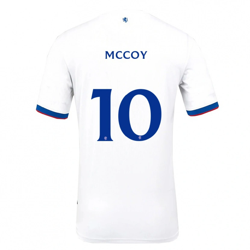Danxen Damen Kayla Mccoy #10 Weiß Rot Blau Auswärtstrikot Trikot 2025/26 T-Shirt Österreich
